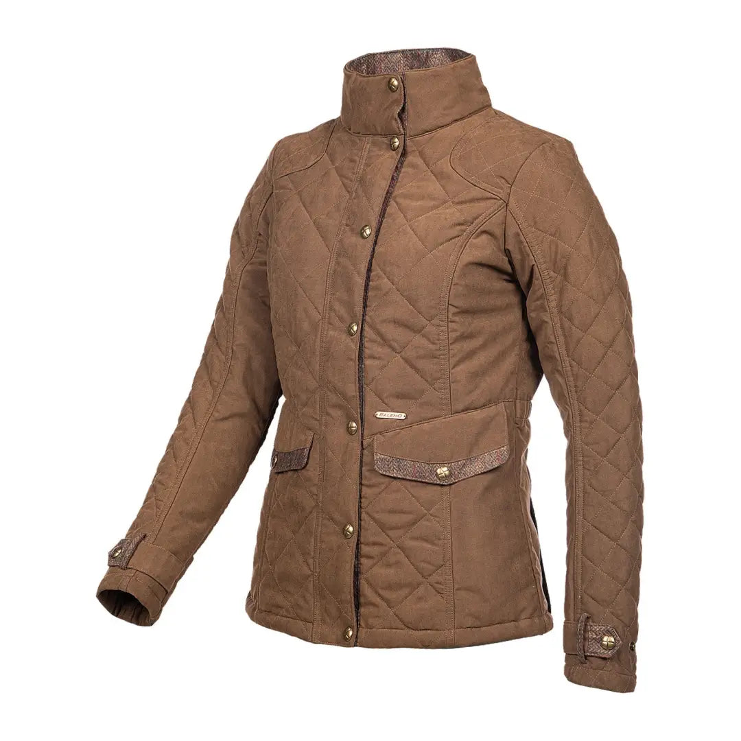 Women's quilted puffer jackets in a cropped silhouette for a modern twistBaleno Halifax Ladies Quilted Jacket
