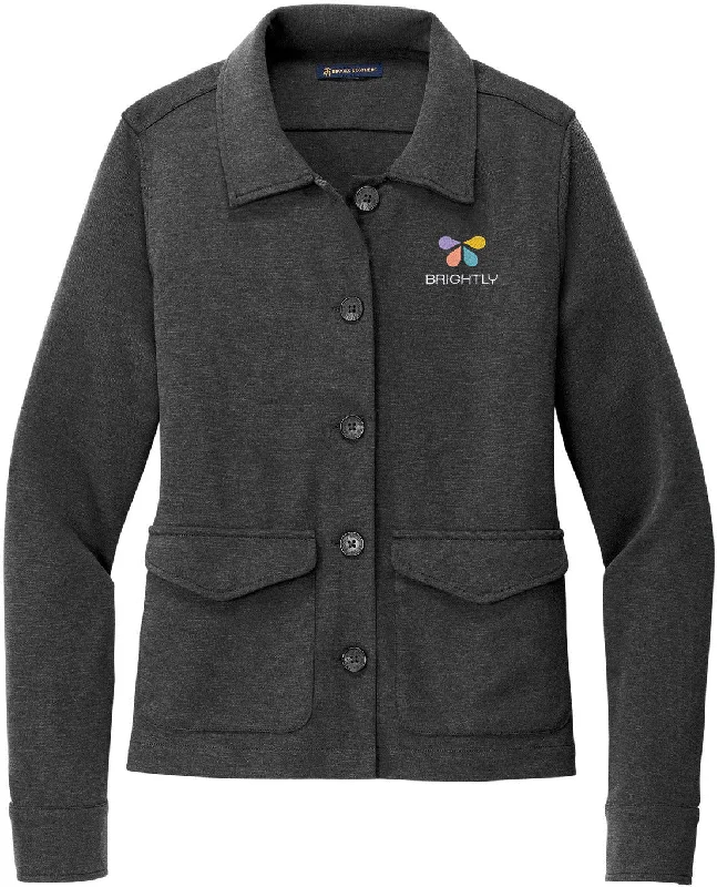 Women's denim jackets with a patchwork design for a bohemian and artsy styleBrooks Brothers Ladies Mid-Layer Stretch Button Jacket Women's denim jackets with a patchwork design for a bohemian and artsy styleBrooks Brothers Ladies Mid-Layer Stretch Button Jacket