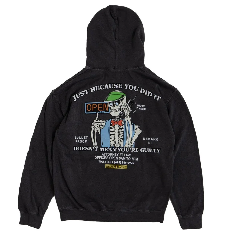 Bullet Proof Hoodie Pigment Black