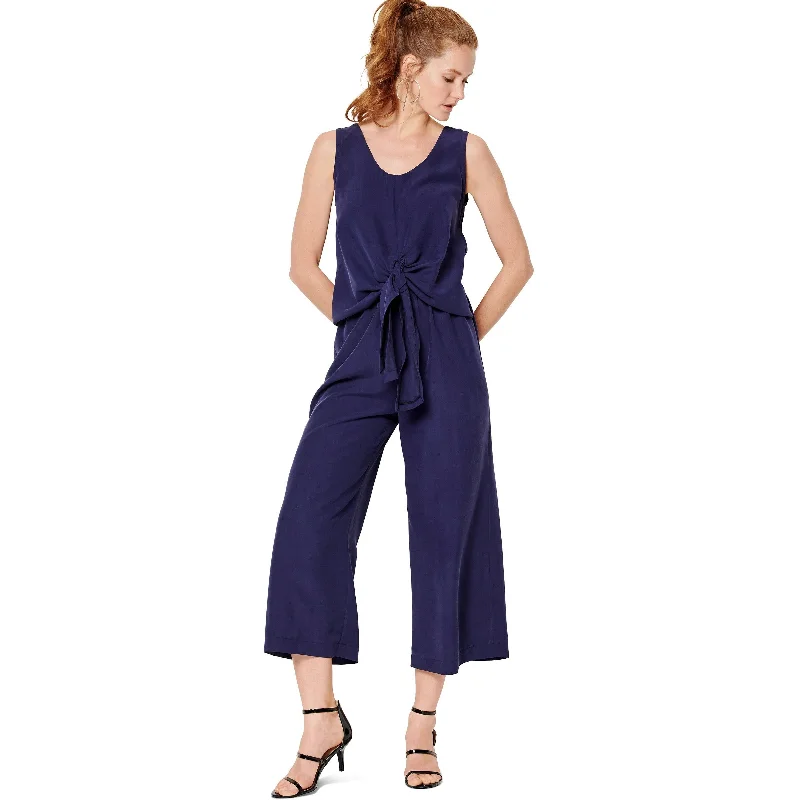 Women jumpsuits with tassel trims for a playful and fashionable touchBurda Jumpsuit 6134 Women jumpsuits with tassel trims for a playful and fashionable touchBurda Jumpsuit 6134