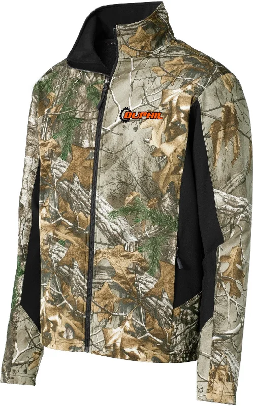 Women's faux fur - trimmed denim jackets for a trendy and cozy stylePort Authority Camouflage Colorblock Soft Shell Women's faux fur - trimmed denim jackets for a trendy and cozy stylePort Authority Camouflage Colorblock Soft Shell