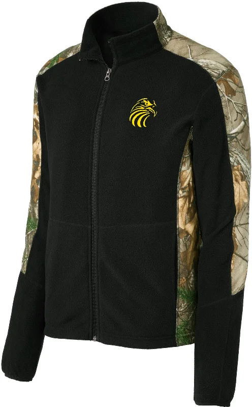 Women's cropped leather jackets with silver zippers for a punk - inspired outfitPort Authority Camouflage Microfleece Full-Zip Jacket Women's cropped leather jackets with silver zippers for a punk - inspired outfitPort Authority Camouflage Microfleece Full-Zip Jacket