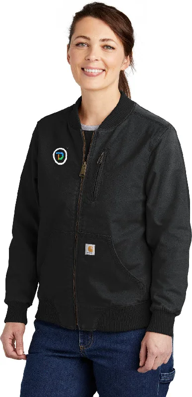 Women's faux fur - trimmed denim jackets for a trendy and cozy styleCarhartt Women's Rugged Flex Crawford Jacket Women's faux fur - trimmed denim jackets for a trendy and cozy styleCarhartt Women's Rugged Flex Crawford Jacket
