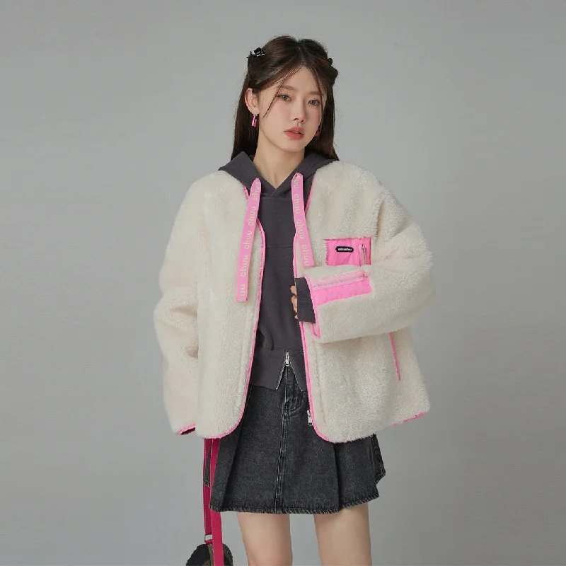 Women's bomber jackets with a holographic finish for a futuristic and eye - catching lookAll The Stars Wool Jacket Women's bomber jackets with a holographic finish for a futuristic and eye - catching lookAll The Stars Wool Jacket