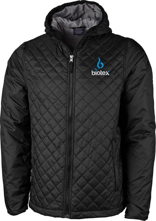 Women's waterproof rain jackets in bright yellow for high - visibility outdoor activitiesCharles River Lithium Quilted Hooded Jacket Women's waterproof rain jackets in bright yellow for high - visibility outdoor activitiesCharles River Lithium Quilted Hooded Jacket