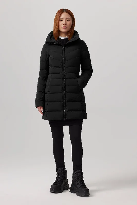 Women's faux fur - trimmed denim jackets for a trendy and cozy styleClair Coat Black Label Women's faux fur - trimmed denim jackets for a trendy and cozy styleClair Coat Black Label