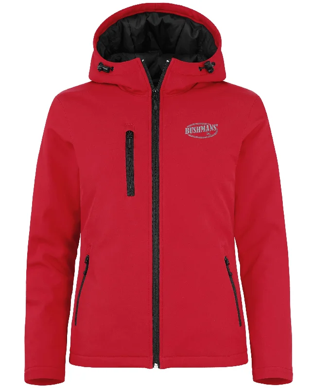 Women's bomber jackets with a holographic finish for a futuristic and eye - catching lookClique Equinox Insulated Ladies Softshell Jacket Women's bomber jackets with a holographic finish for a futuristic and eye - catching lookClique Equinox Insulated Ladies Softshell Jacket