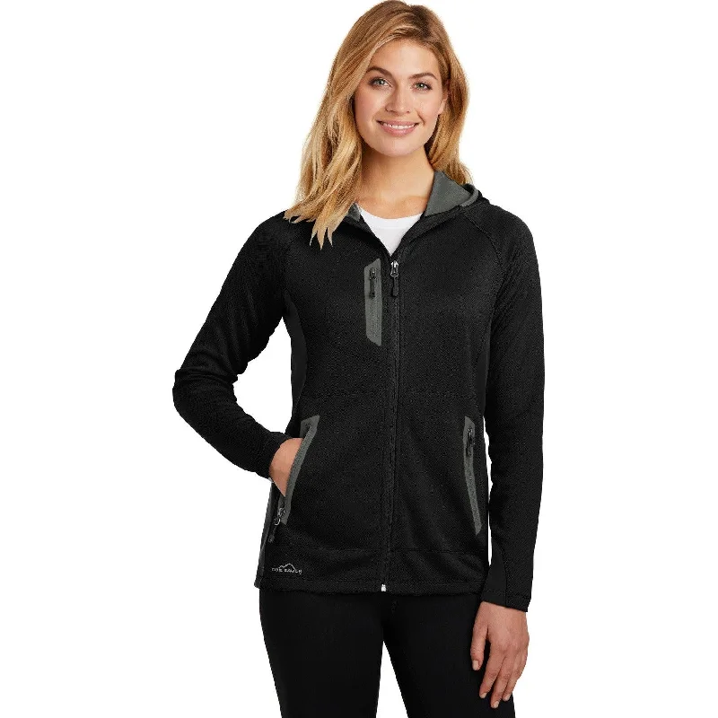 Women's quilted puffer jackets in a cropped silhouette for a modern twistCLOSEOUT - Eddie Bauer Ladies Sport Hooded Full-Zip Fleece Jacket Women's quilted puffer jackets in a cropped silhouette for a modern twistCLOSEOUT - Eddie Bauer Ladies Sport Hooded Full-Zip Fleece Jacket