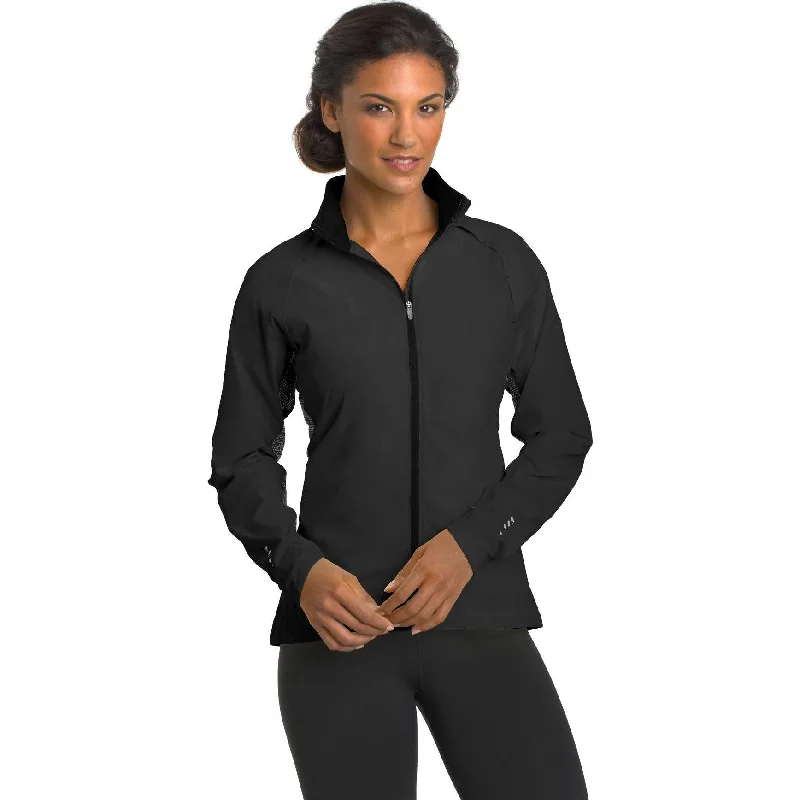 Women's windbreaker jackets with adjustable hoods for windy daysCLOSEOUT - OGIO Ladies Trainer Jacket Women's windbreaker jackets with adjustable hoods for windy daysCLOSEOUT - OGIO Ladies Trainer Jacket