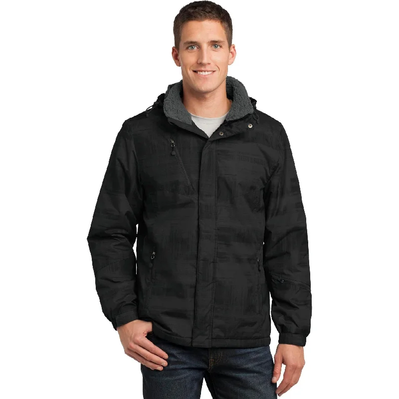 Women's denim jackets with distressed details for a casual and edgy lookCLOSEOUT - Port Authority Brushstroke Print Insulated Jacket Women's denim jackets with distressed details for a casual and edgy lookCLOSEOUT - Port Authority Brushstroke Print Insulated Jacket