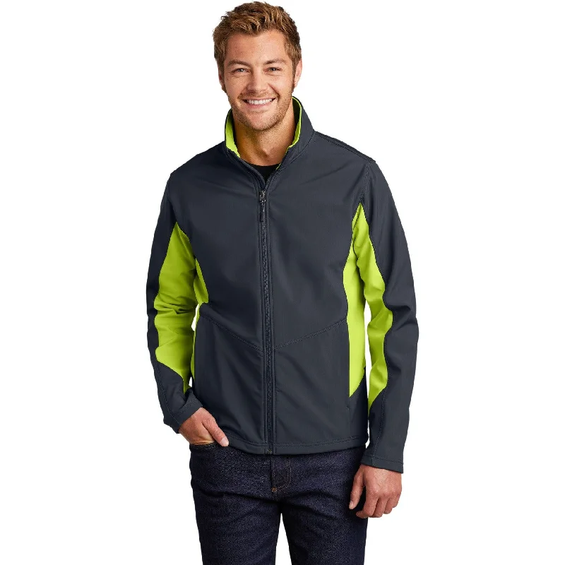 Women's military - style jackets with epaulets for a tough and fashionable appearanceCLOSEOUT - Port Authority Core Colorblock Soft Shell Jacket Women's military - style jackets with epaulets for a tough and fashionable appearanceCLOSEOUT - Port Authority Core Colorblock Soft Shell Jacket