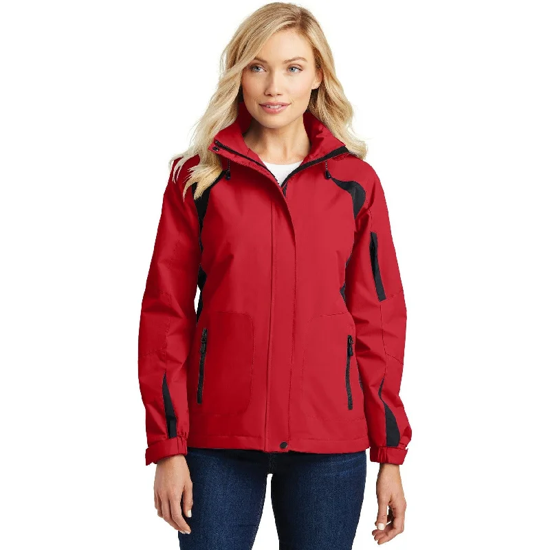 Women's quilted puffer jackets in a cropped silhouette for a modern twistCLOSEOUT - Port Authority Ladies All-Season II Jacket Women's quilted puffer jackets in a cropped silhouette for a modern twistCLOSEOUT - Port Authority Ladies All-Season II Jacket