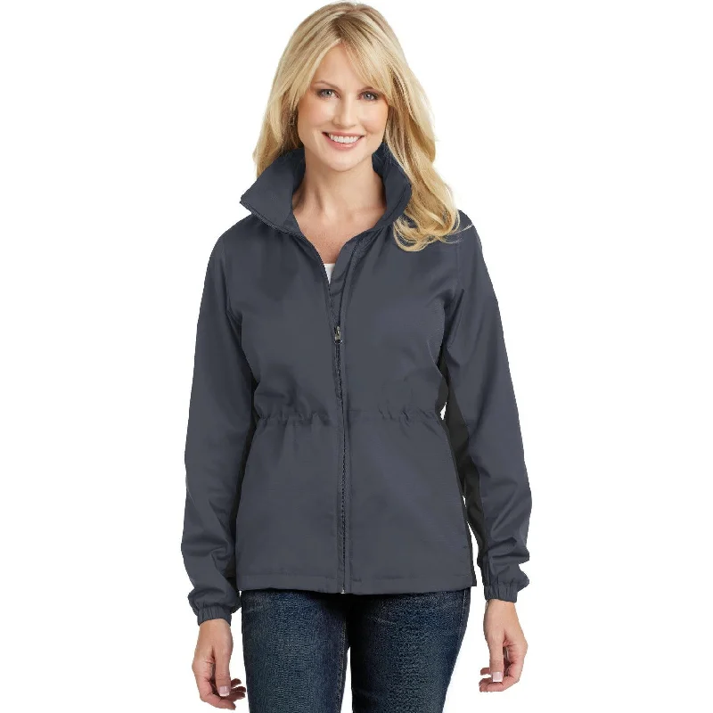 Women's double - breasted tweed jackets in classic colors for a sophisticated office lookCLOSEOUT - Port Authority Ladies Core Colorblock Wind Jacket Women's double - breasted tweed jackets in classic colors for a sophisticated office lookCLOSEOUT - Port Authority Ladies Core Colorblock Wind Jacket