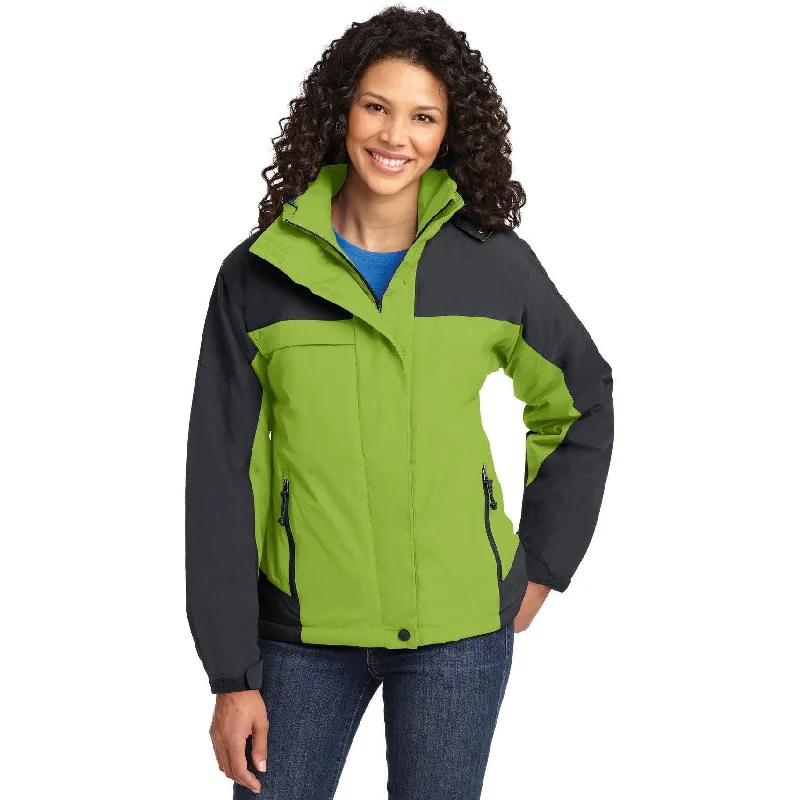 Women's cropped leather jackets with silver zippers for a punk - inspired outfitCLOSEOUT - Port Authority Ladies Nootka Jacket Women's cropped leather jackets with silver zippers for a punk - inspired outfitCLOSEOUT - Port Authority Ladies Nootka Jacket