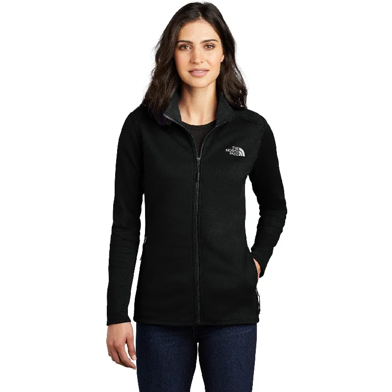 Women's denim jackets with a patchwork design for a bohemian and artsy styleCLOSEOUT - The North Face Ladies Skyline Full-Zip Fleece Jacket