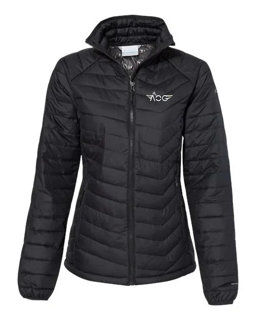 Women's bomber jackets with floral embroidery for a feminine and unique designColumbia Ladies Powder Lite II Full Zip Jacket Women's bomber jackets with floral embroidery for a feminine and unique designColumbia Ladies Powder Lite II Full Zip Jacket
