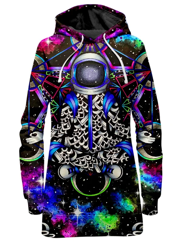 Women's mock - neck sweatshirt made of moisture - wicking material for fitness useCosmonaut Hoodie Dress Women's mock - neck sweatshirt made of moisture - wicking material for fitness useCosmonaut Hoodie Dress