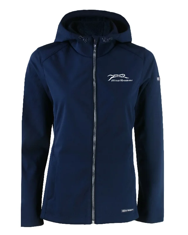 Women's windbreaker jackets with adjustable hoods for windy daysCutter & Buck Evoke Eco Softshell Recycled Full Zip Ladies Jacket Women's windbreaker jackets with adjustable hoods for windy daysCutter & Buck Evoke Eco Softshell Recycled Full Zip Ladies Jacket