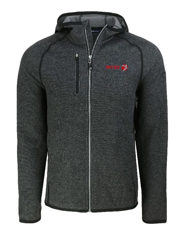 Women's cropped leather jackets with silver zippers for a punk - inspired outfitCutter & Buck Mainsail Full Zip Hooded Jacket Women's cropped leather jackets with silver zippers for a punk - inspired outfitCutter & Buck Mainsail Full Zip Hooded Jacket