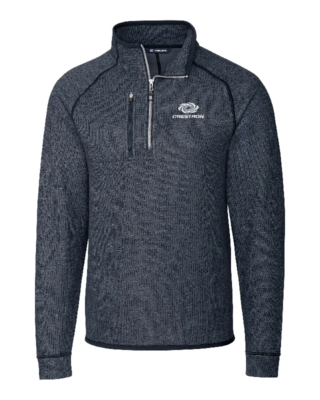Women's military - style jackets with epaulets for a tough and fashionable appearanceCutter & Buck Mainsail Sweater-Knit Half Zip Pullover Jacket Women's military - style jackets with epaulets for a tough and fashionable appearanceCutter & Buck Mainsail Sweater-Knit Half Zip Pullover Jacket