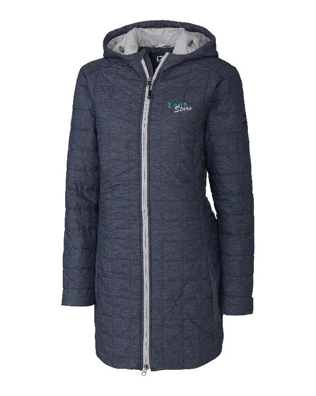 Women's double - breasted tweed jackets in classic colors for a sophisticated office lookCutter & Buck Rainier PrimaLoft Ladies Eco Insulated Hooded Long Coat Women's double - breasted tweed jackets in classic colors for a sophisticated office lookCutter & Buck Rainier PrimaLoft Ladies Eco Insulated Hooded Long Coat