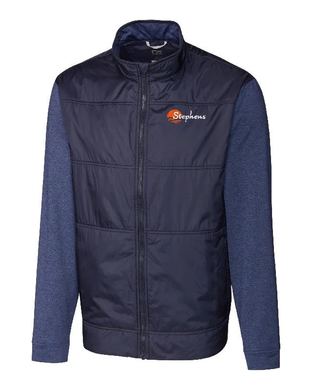 Women's long - line cardigan jackets in a soft knit for a cozy and elegant lookCutter & Buck Tall Stealth Hybrid Quilted Full Zip Windbreaker Jacket Women's long - line cardigan jackets in a soft knit for a cozy and elegant lookCutter & Buck Tall Stealth Hybrid Quilted Full Zip Windbreaker Jacket