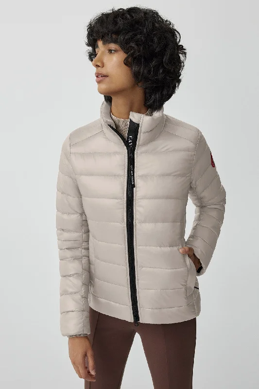 Women's bomber jackets with a holographic finish for a futuristic and eye - catching lookCypress Jacket