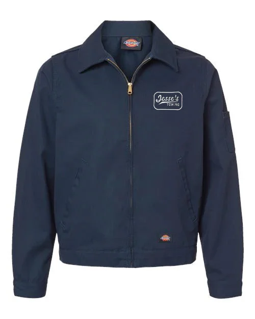 Women's military - style jackets with epaulets for a tough and fashionable appearanceDickies Unlined Industrial Eisenhower Jacket Women's military - style jackets with epaulets for a tough and fashionable appearanceDickies Unlined Industrial Eisenhower Jacket
