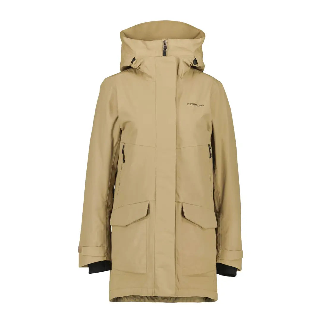 Women's shearling - lined suede jackets for ultimate warmth and luxuryDidriksons Frida Womens Parka 7 Women's shearling - lined suede jackets for ultimate warmth and luxuryDidriksons Frida Womens Parka 7