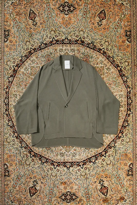 Women's denim jackets with distressed details for a casual and edgy lookDolman Sleeve JKT (OLIVE GRAY)