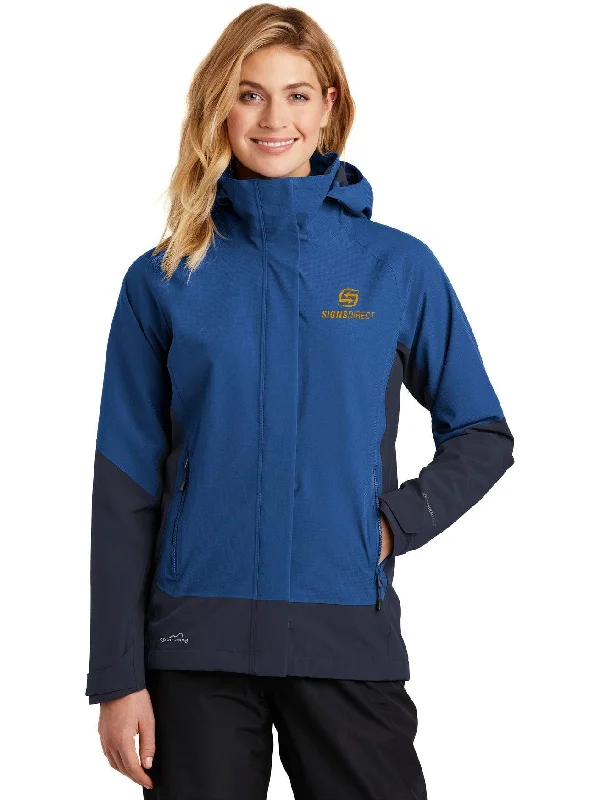 Women's quilted puffer jackets in a cropped silhouette for a modern twistEddie Bauer Ladies WeatherEdge Jacket