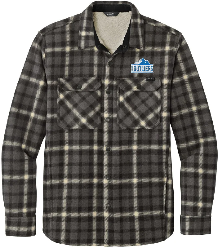 Women's denim jackets with a patchwork design for a bohemian and artsy styleEddie Bauer Woodland Shirt Jac Women's denim jackets with a patchwork design for a bohemian and artsy styleEddie Bauer Woodland Shirt Jac