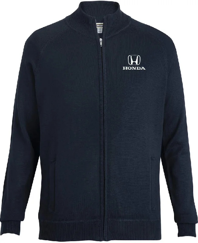 Women's moto jackets with a lace - up front for a unique and stylish touchEdwards Unisex Full Zip Sweater Jacket Women's moto jackets with a lace - up front for a unique and stylish touchEdwards Unisex Full Zip Sweater Jacket