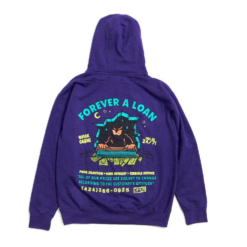 Forever a Loan Hoodie Purple