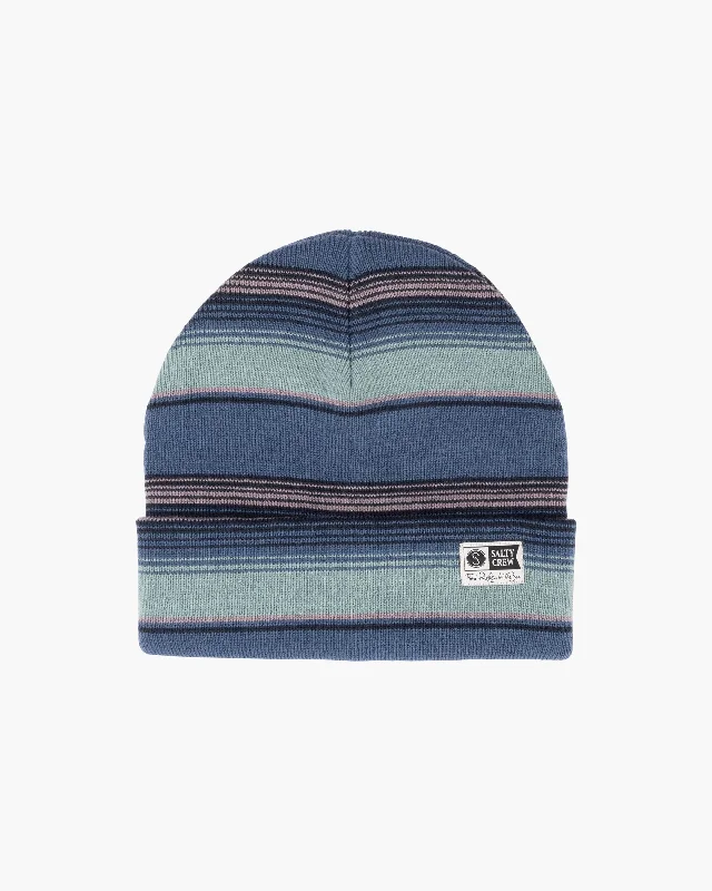 Women's faux fur - trimmed denim jackets for a trendy and cozy styleFrits Beanie - Blue Steel Women's faux fur - trimmed denim jackets for a trendy and cozy styleFrits Beanie - Blue Steel
