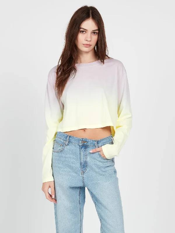 Women's military - style jackets with epaulets for a tough and fashionable appearanceGalactic Stone Long Sleeve Shirt - Lavender Women's military - style jackets with epaulets for a tough and fashionable appearanceGalactic Stone Long Sleeve Shirt - Lavender