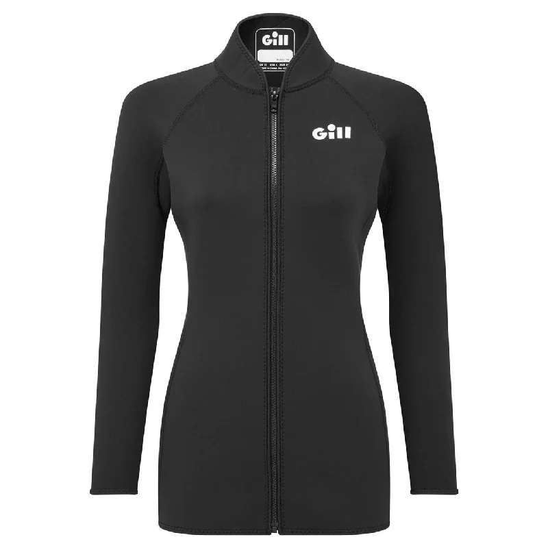 Women's waterproof rain jackets in bright yellow for high - visibility outdoor activitiesGill Women's Pursuit Neoprene Jacket