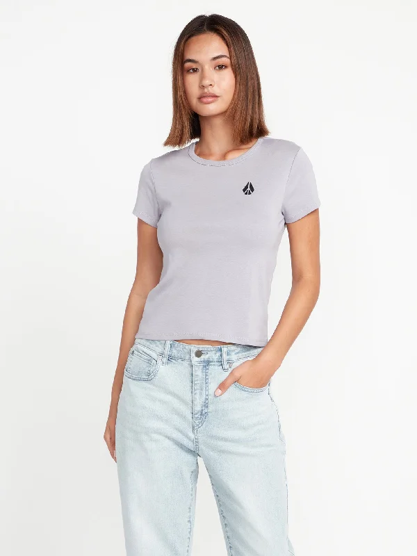 Women's long - length wool blend jackets for a warm and stylish winter lookHave A Clue Short Sleeve Tee - Moonbeam Women's long - length wool blend jackets for a warm and stylish winter lookHave A Clue Short Sleeve Tee - Moonbeam