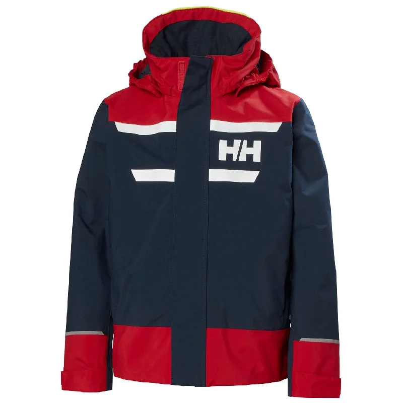 Women's cropped leather jackets with silver zippers for a punk - inspired outfitHelly Hansen Juniors' Salt Port 2.0 Sailing Jacket Women's cropped leather jackets with silver zippers for a punk - inspired outfitHelly Hansen Juniors' Salt Port 2.0 Sailing Jacket