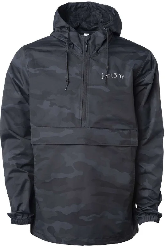 Women's bomber jackets with a holographic finish for a futuristic and eye - catching lookIndependent Trading Co. Nylon Anorak Women's bomber jackets with a holographic finish for a futuristic and eye - catching lookIndependent Trading Co. Nylon Anorak