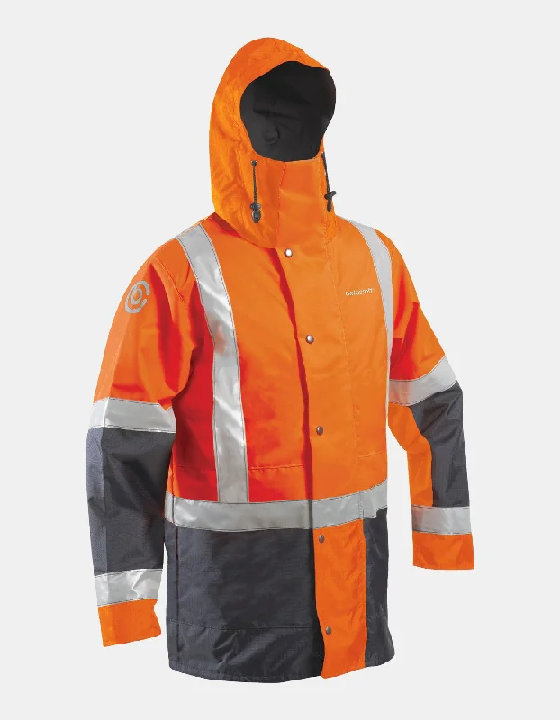 Women's pea coats in a plus - size fit for a flattering and warm winter coatISO940 Ranger Parka Orange