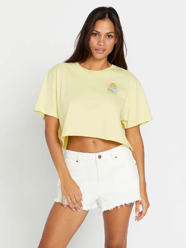 Women's pea coats in a plus - size fit for a flattering and warm winter coatJust A Trim Short Sleeve Shirt - Faded Lemon Women's pea coats in a plus - size fit for a flattering and warm winter coatJust A Trim Short Sleeve Shirt - Faded Lemon