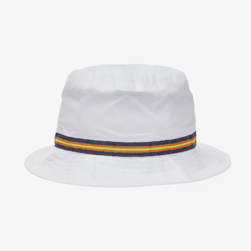 Women's bomber jackets with a holographic finish for a futuristic and eye - catching lookPascal Tape - Packable Ripstop Hat in White Women's bomber jackets with a holographic finish for a futuristic and eye - catching lookPascal Tape - Packable Ripstop Hat in White