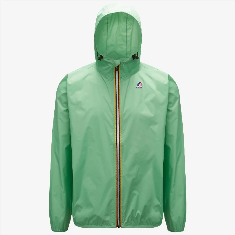 Women's bomber jackets with floral embroidery for a feminine and unique designClaude - Unisex Packable Full Zip Waterproof Rain Jacket in Green Zeph Women's bomber jackets with floral embroidery for a feminine and unique designClaude - Unisex Packable Full Zip Waterproof Rain Jacket in Green Zeph