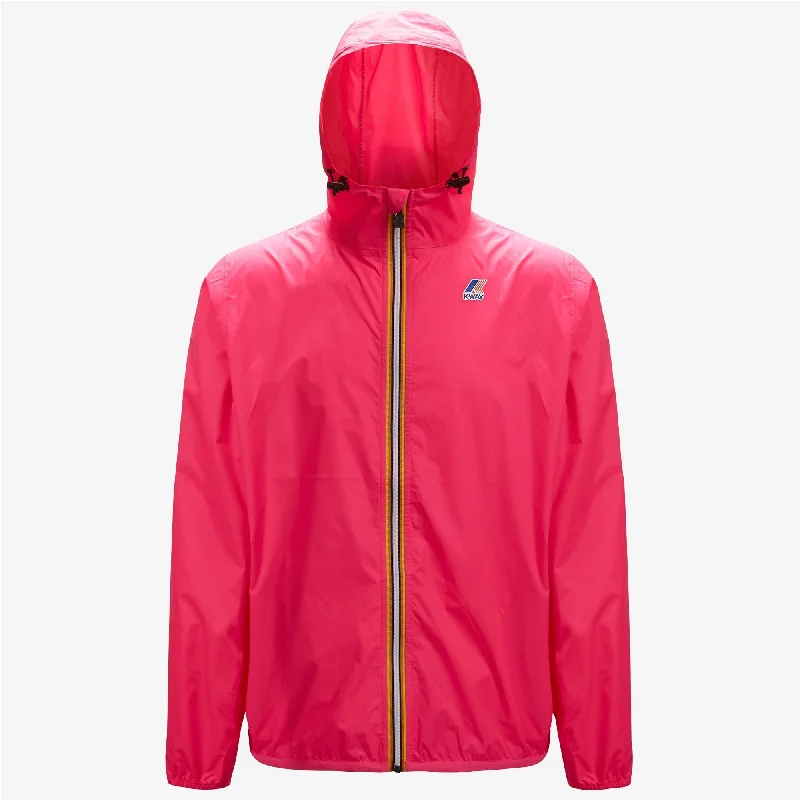 Women's waterproof rain jackets in bright yellow for high - visibility outdoor activitiesClaude - Unisex Packable Full Zip Waterproof Rain Jacket in Pink Intense Women's waterproof rain jackets in bright yellow for high - visibility outdoor activitiesClaude - Unisex Packable Full Zip Waterproof Rain Jacket in Pink Intense