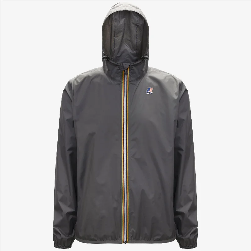Women's long - length wool blend jackets for a warm and stylish winter lookClaude - Unisex Packable Full Zip Waterproof Rain Jacket in Grey Smoked Women's long - length wool blend jackets for a warm and stylish winter lookClaude - Unisex Packable Full Zip Waterproof Rain Jacket in Grey Smoked
