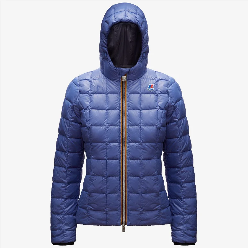 Women's long - length wool blend jackets for a warm and stylish winter lookLily Thermo Plus Reversible Hooded Slim Fit Jacket Blue Maritime - Azure Dk Women's long - length wool blend jackets for a warm and stylish winter lookLily Thermo Plus Reversible Hooded Slim Fit Jacket Blue Maritime - Azure Dk