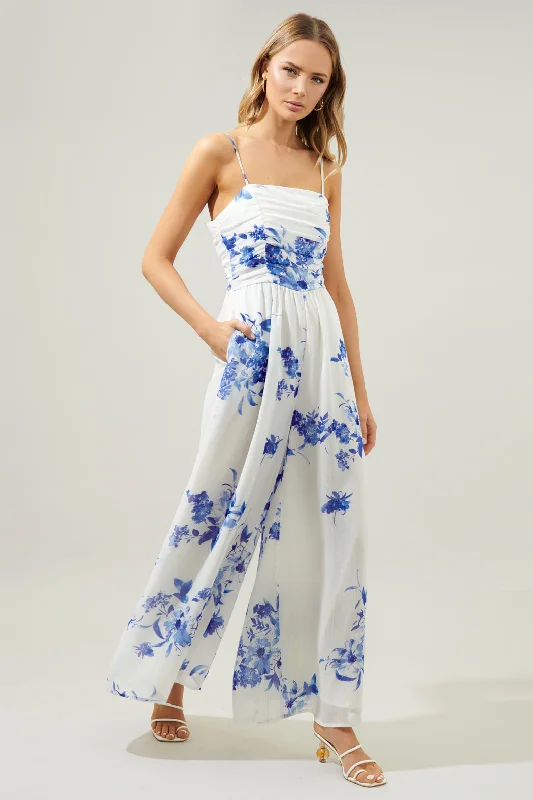 Women jumpsuits with pocket details for added functionality and convenienceMariposa Floral Amoretta Ruched Wide Leg Jumpsuit Women jumpsuits with pocket details for added functionality and convenienceMariposa Floral Amoretta Ruched Wide Leg Jumpsuit