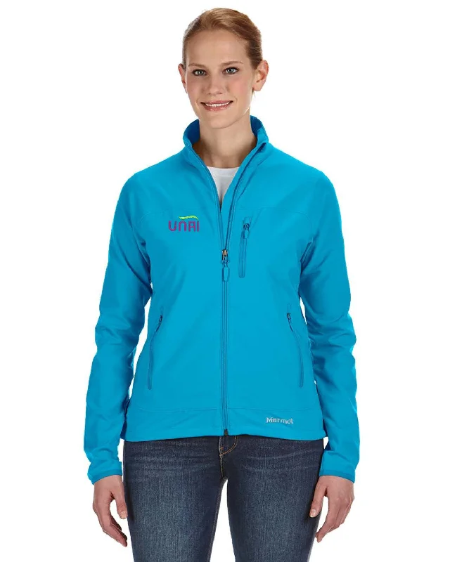 Women's faux fur - trimmed denim jackets for a trendy and cozy styleMarmot Ladies Tempo Jacket Women's faux fur - trimmed denim jackets for a trendy and cozy styleMarmot Ladies Tempo Jacket