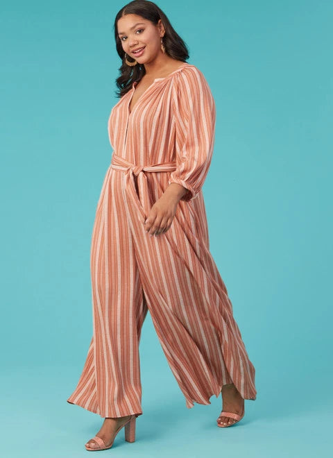 Animal print women jumpsuits for a statement - making outfitMcCalls Romper and Jumpsuit M8288 Animal print women jumpsuits for a statement - making outfitMcCalls Romper and Jumpsuit M8288